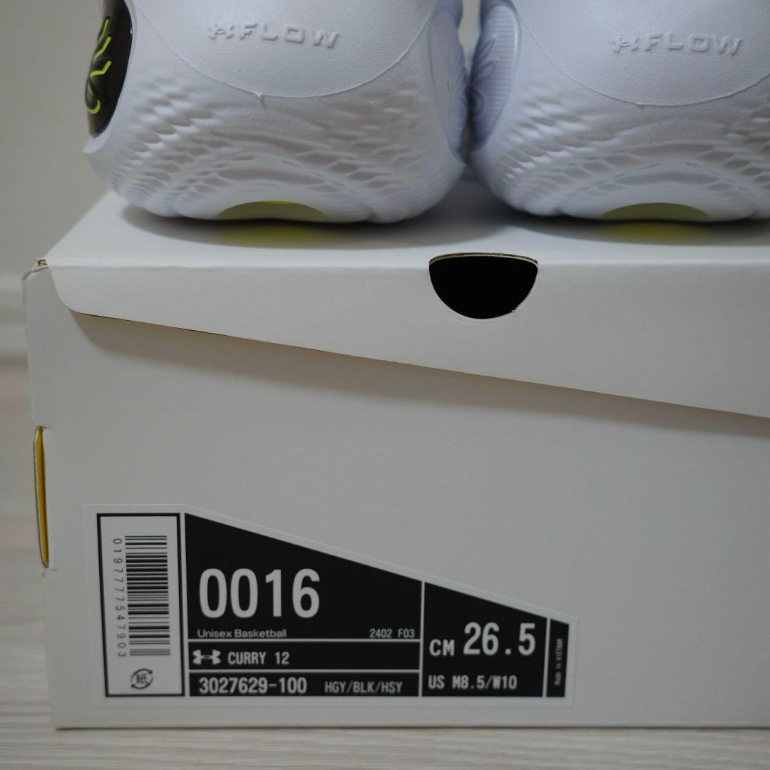 【新品】Curry 12 Gravity UNDERARMOUR 26.5cm