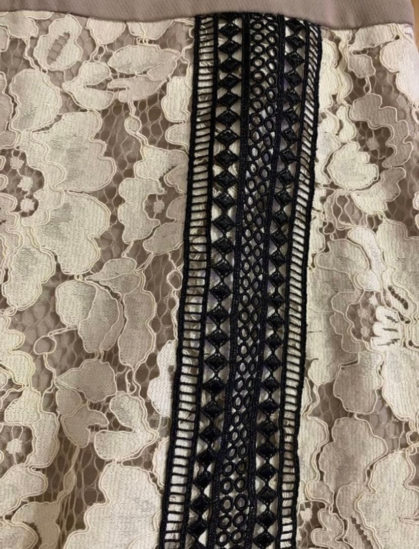 ADORE アドーア フラワーコードレーススカート 総レース 36 - メルカリ