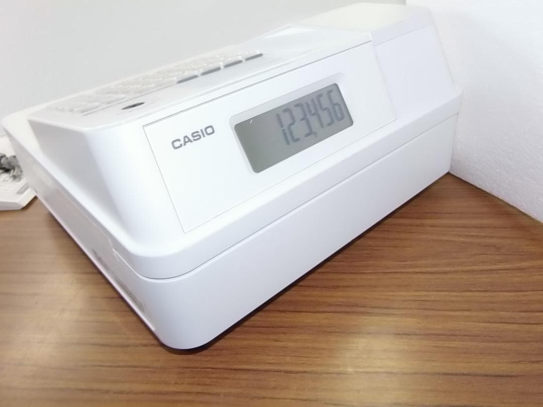 SR-S200すぐ使える設定無料カシオ10部門レジスター25040901