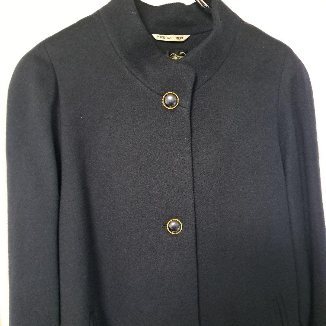 新品 高級PURE CASHMERE 100%イタリア製ネイビーコート - メルカリ