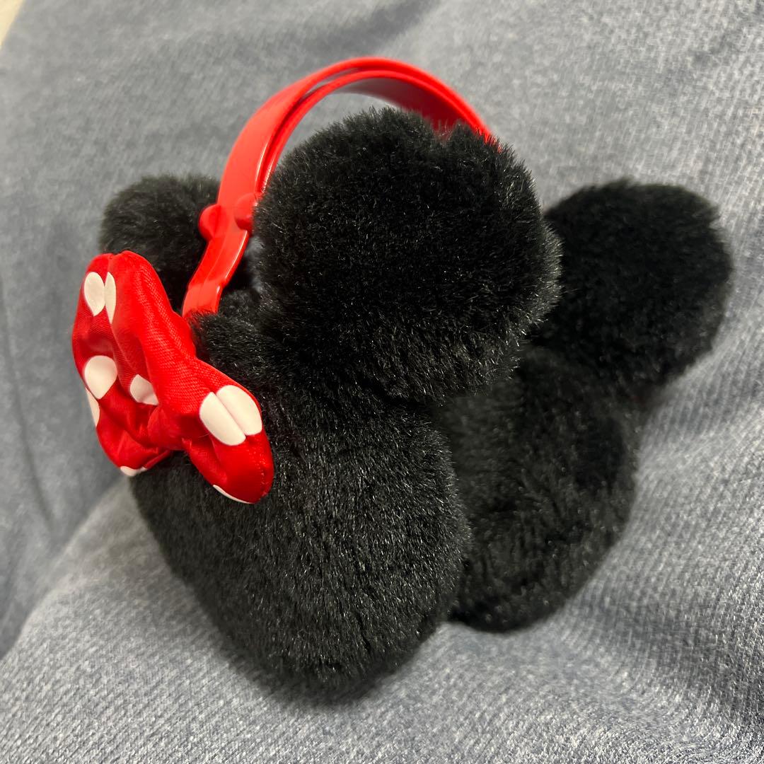 ミニー 耳あてイヤーマフ リボン ディズニーリゾート - メルカリ