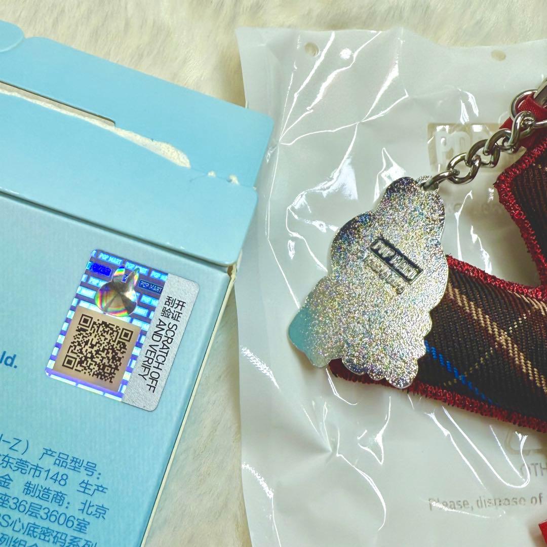 ラブブ イニシャル X アルファベットペンダントLabubu 【正規品