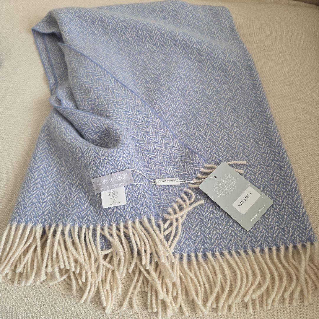 新品】 ジュシュアエリス カシミア100% 極暖ひざかけ 定価 48,