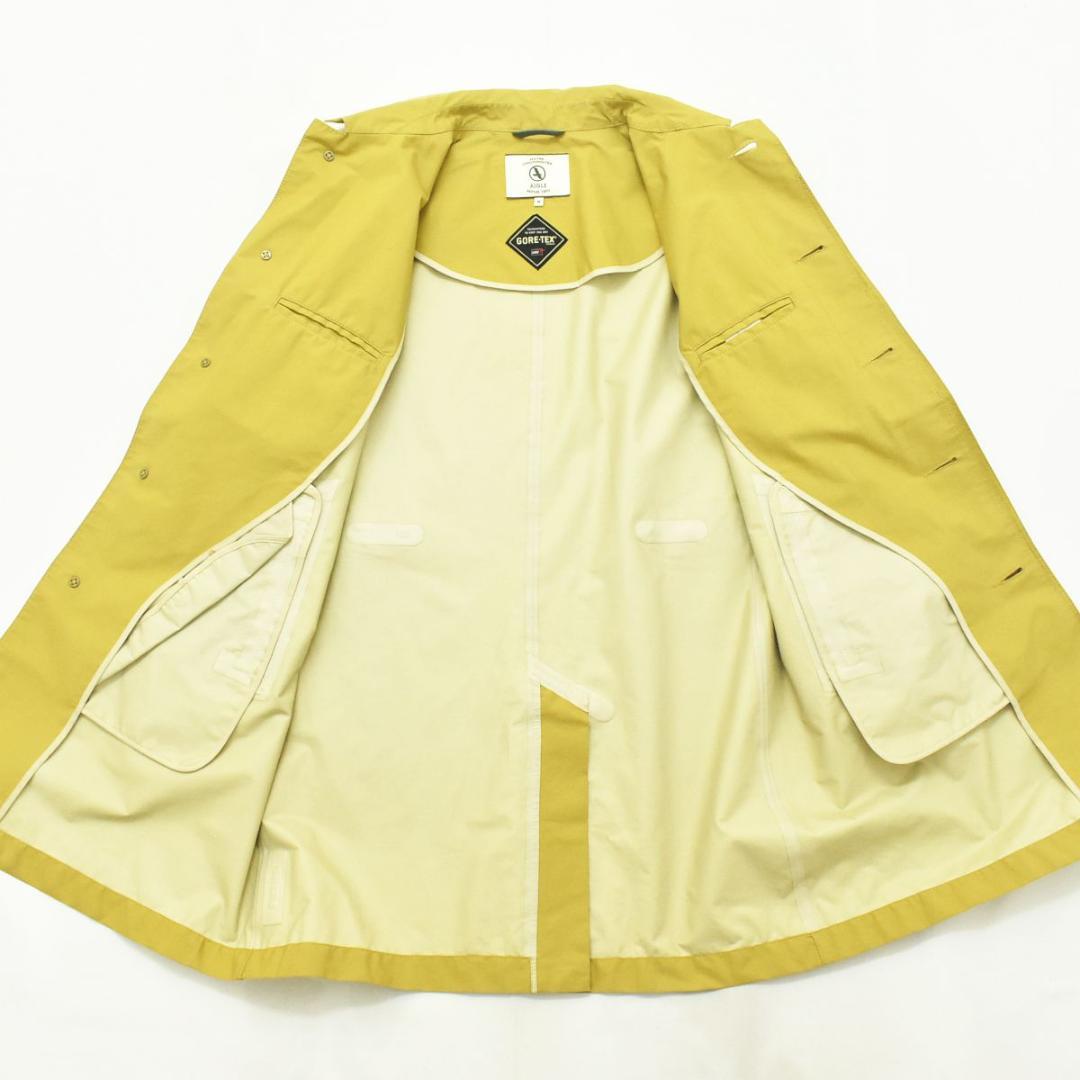 プレートロゴ】 エーグル ゴアテックス スタンカラー レインコート M