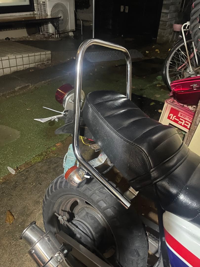 エイプ50 ロングタンデムバー ウィンカー付 - メルカリ