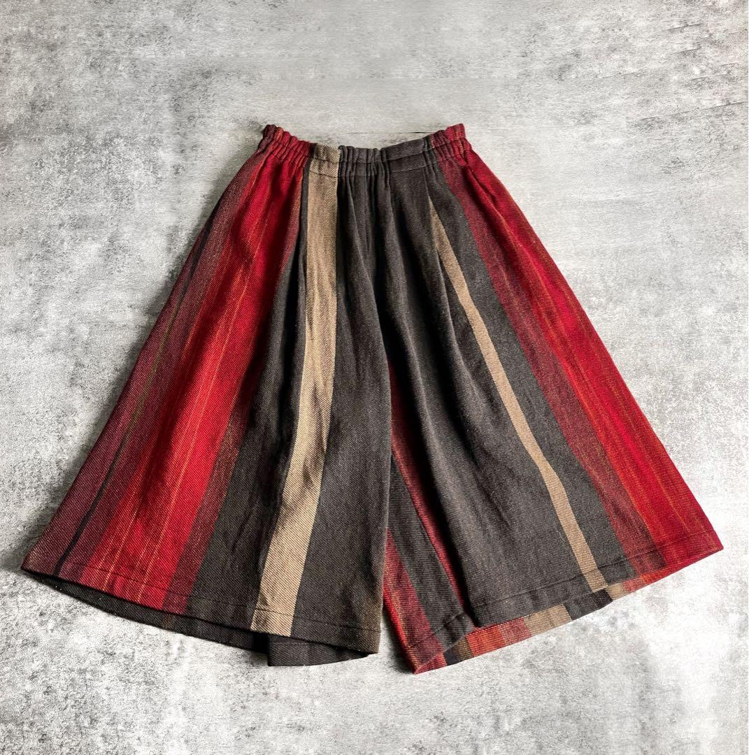 し*る様 タマキニイメ wide pants short ウールコットン 割引不 楽天市場】tamaki niime(タマキ ニイメ) 玉木新雌 only one wide pants