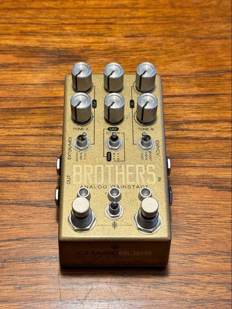 CHASE BLISS BROTHERS ギターエフェクター Chase Bliss Audio Brothers AM - 伝説のトーンを進化させたデュアル