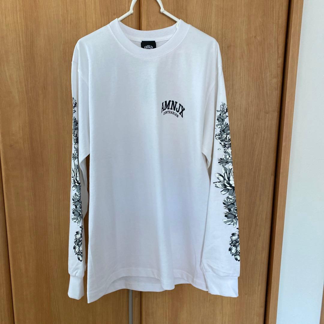 平本蓮AMNJX 白ロンT 新品未使用タグ付き USA製 - メルカリ