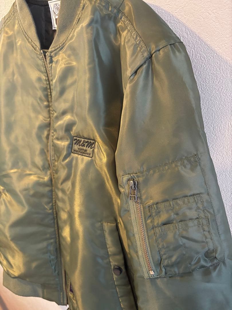 エムアンドエム M&M MA-1 フライト ジャケット キムタク 即日発送