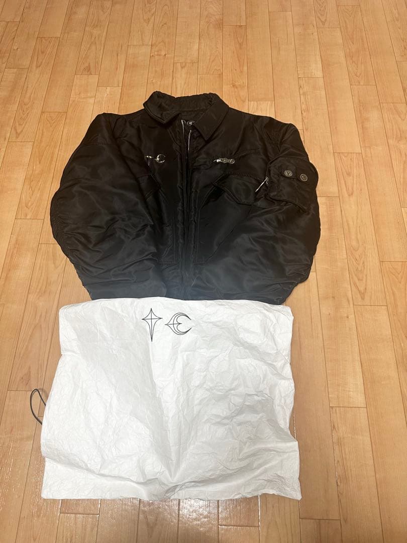 正規品‼️ thug club サグクラブ ma-1 フライトジャケット - メルカリ