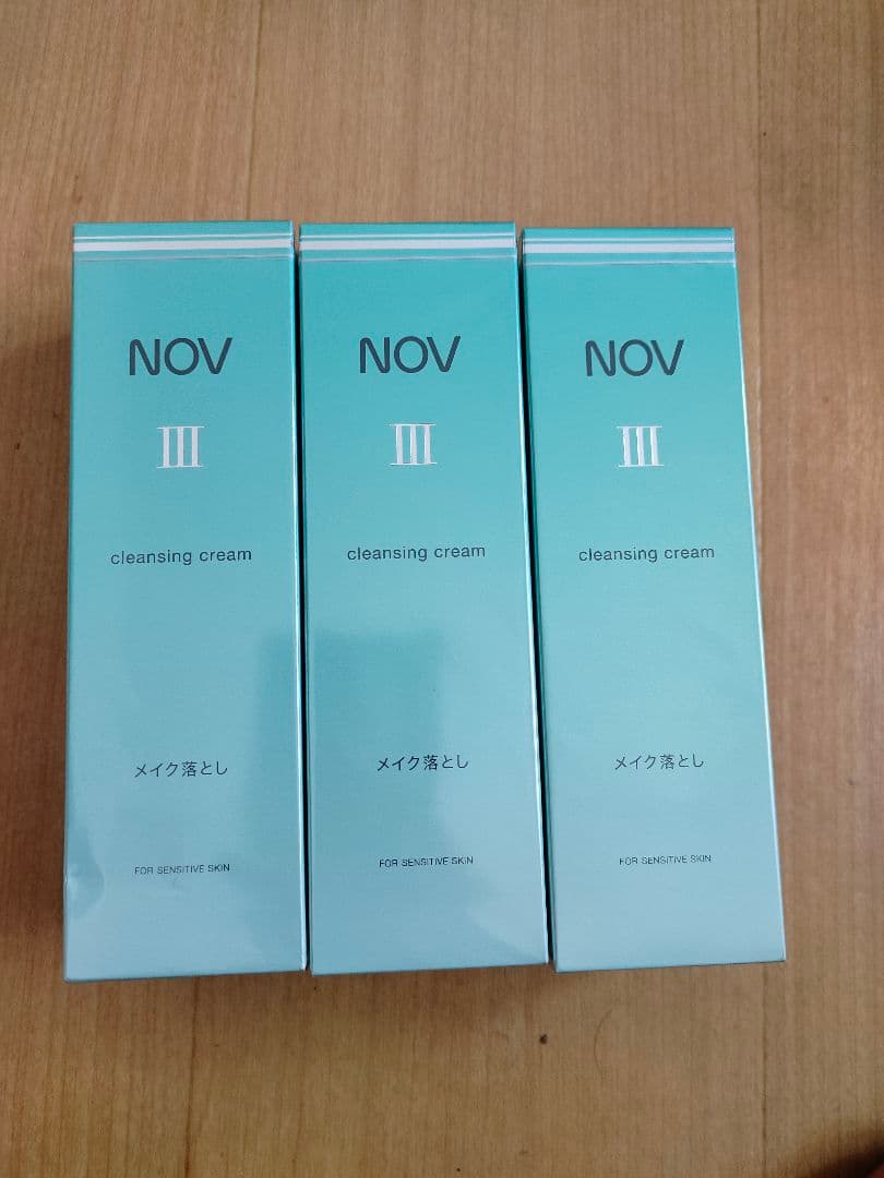 ノブＩＩＩ クレンジングクリーム 120ｇ 3個（3個） NOV（ノブ） ノブIII クレンジングクリーム 120g 医薬部外品[5537