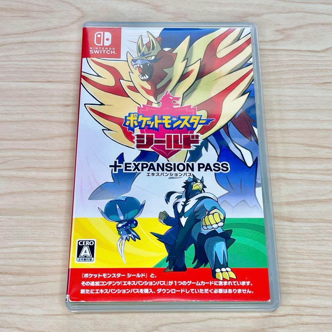 ポケモン シールド エキスパンションパス付き Switch ソフト - メルカリ
