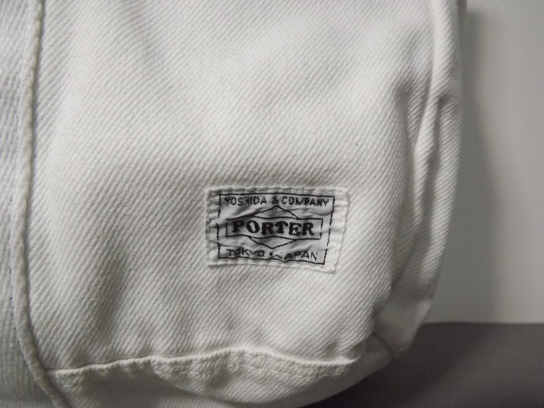 新品 PORTER (ポーター) ×中田英寿 日本製 デニム トートバッグ