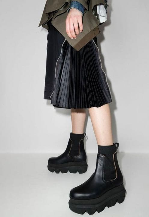 sacai Chelsea boots 38 サイドゴアブーツ 厚底 チャンキー SACAI
