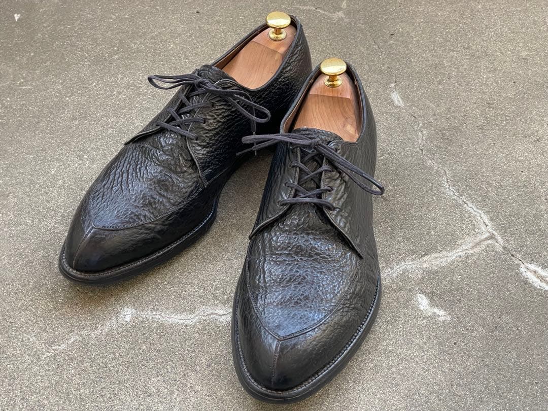 allen edmonds 60s texan シャークスキン　Vチップ allen edmonds 60s texan シャークスキン Vチップ - メルカリ