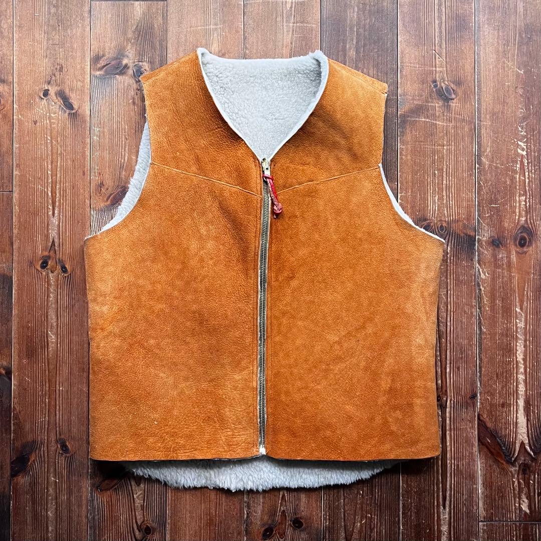トップス BEST MADE CO. Shearling Wool Vest USA Wool Fleece Vest – Best Made Company