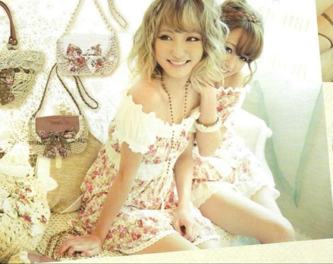 希少 旧タグ LIZLISA パワネ花柄オフショルワンピース - メルカリ