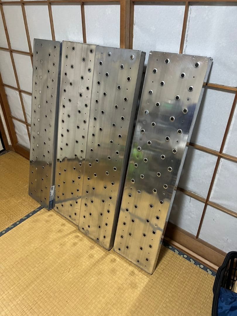 ALT10CG アルミ製足場板 送料無料】アルインコ アルミ足場板 1m ALT10CG 【メーカー直送・代引