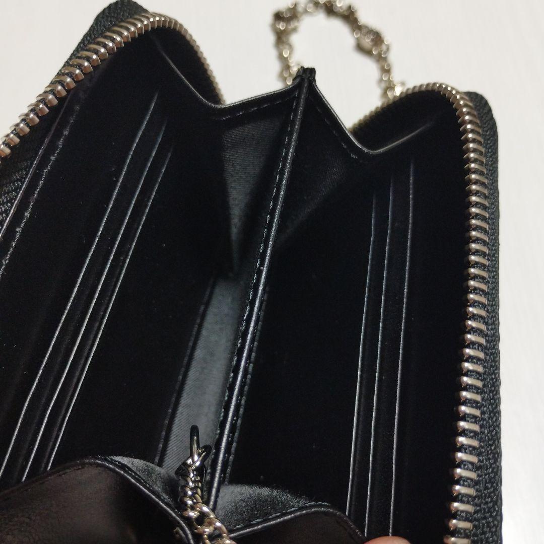 レア 未使用 日本製 PELLE MORBIDA チェーン付き コンパクト 財布