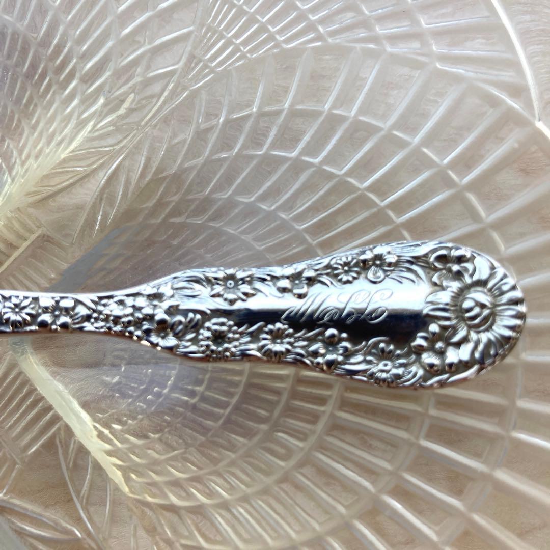 アンティーク 純銀 サラダ フォーク D&H - メルカリ