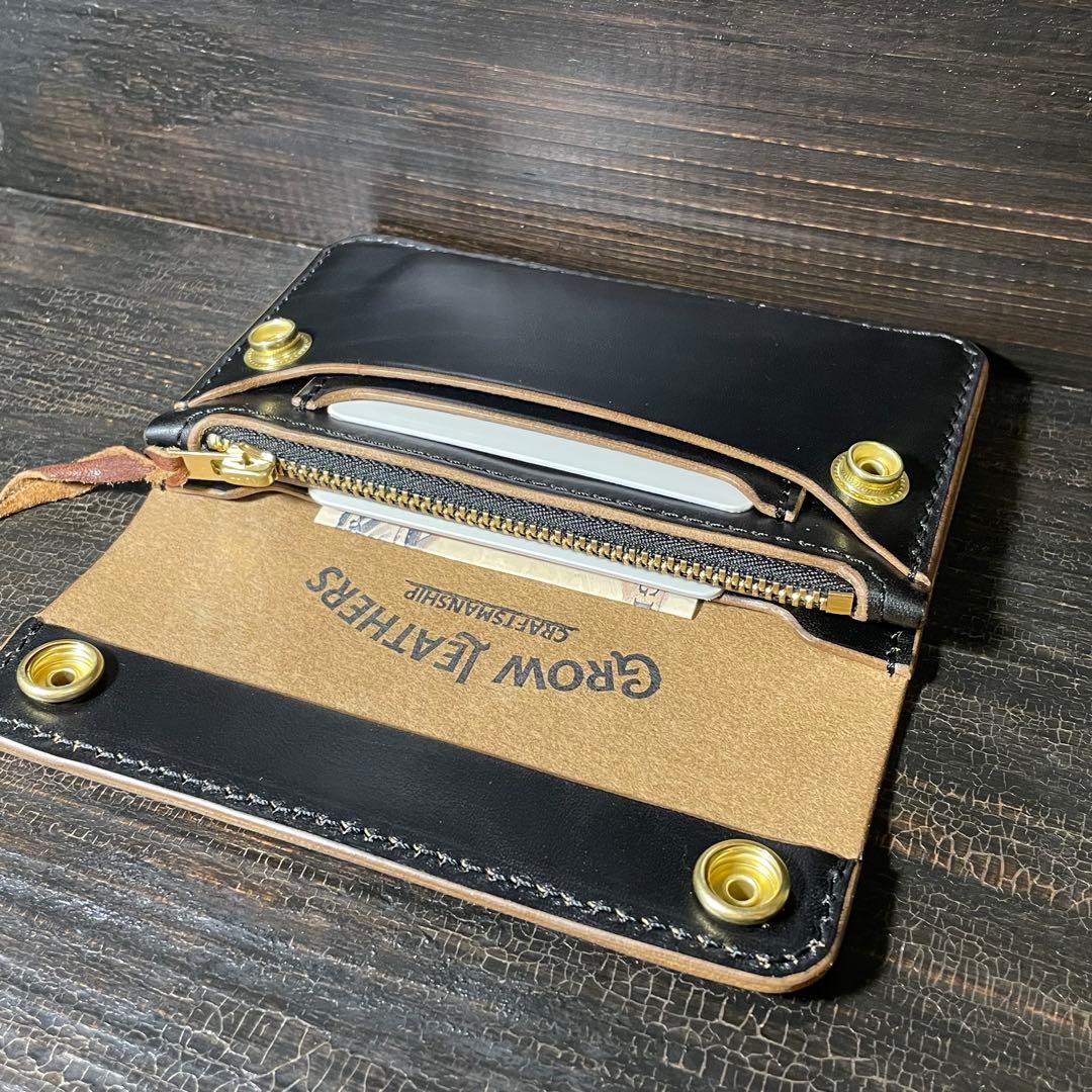 MARYAM ホースバット ミドルトラッカーウォレット2層 ハーフフラップ