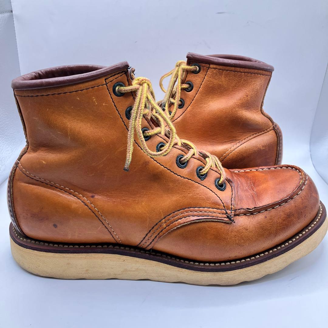 ☆美品☆ 98年製刺繍縦羽タグRed Wing 875 US 6.5E