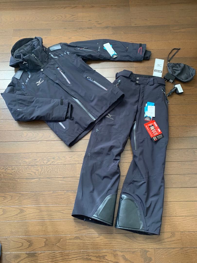 ミズノ スキーウェア ヒーター付 上位モデル① スキーウェア メンズ スキージャケット ミズノ MIZUNO ミドルレイヤー