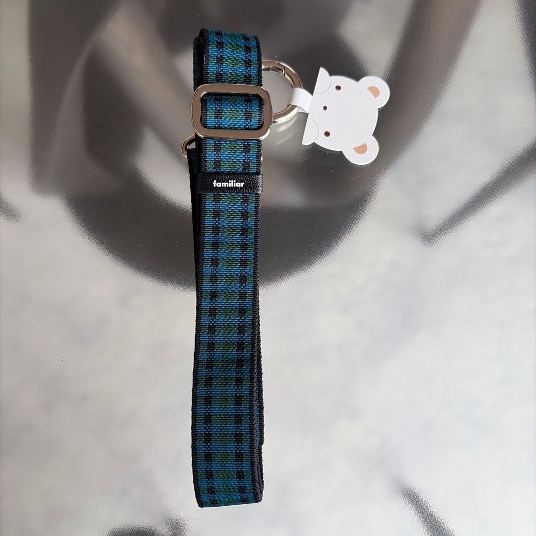 ファミリア ショルダーストラップ 青系 - メルカリ