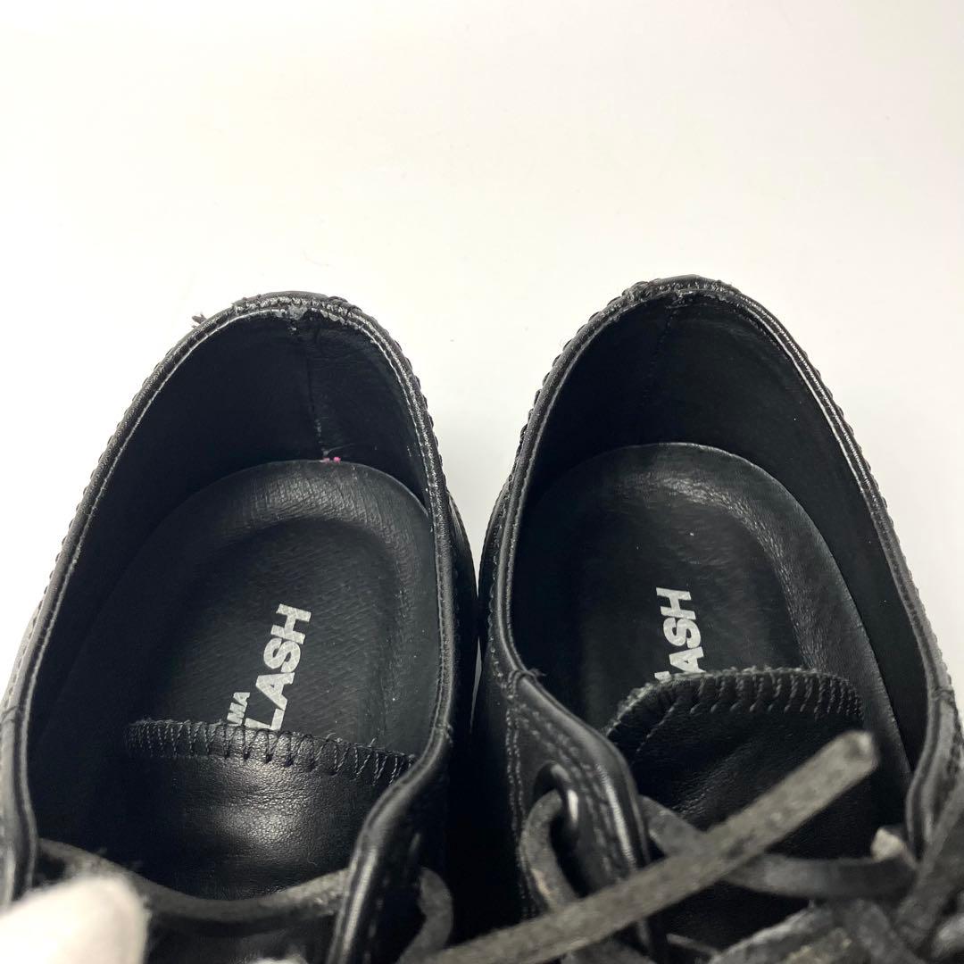 ISAMU KATAYAMA BACKLASH ステアレザー スニーカー 黒26 - メルカリ