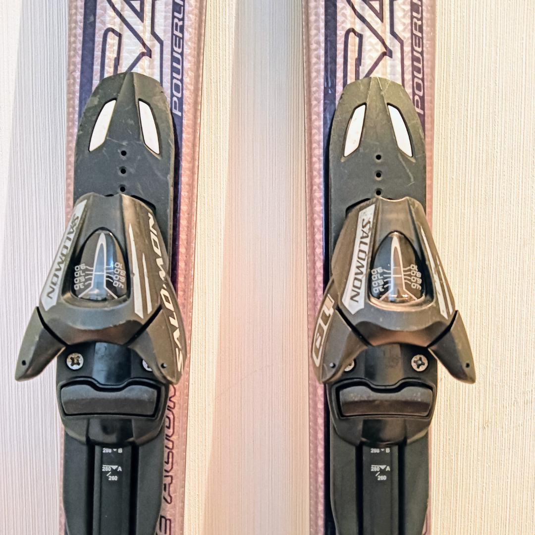 SALOMON POWERLINE ALIUM 24 SPORT 158cm - メルカリ