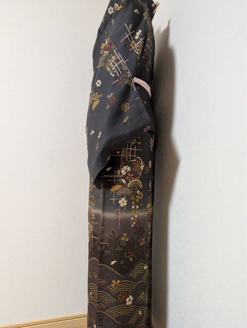 ラ・ソールの端折りが素敵な二部式着物