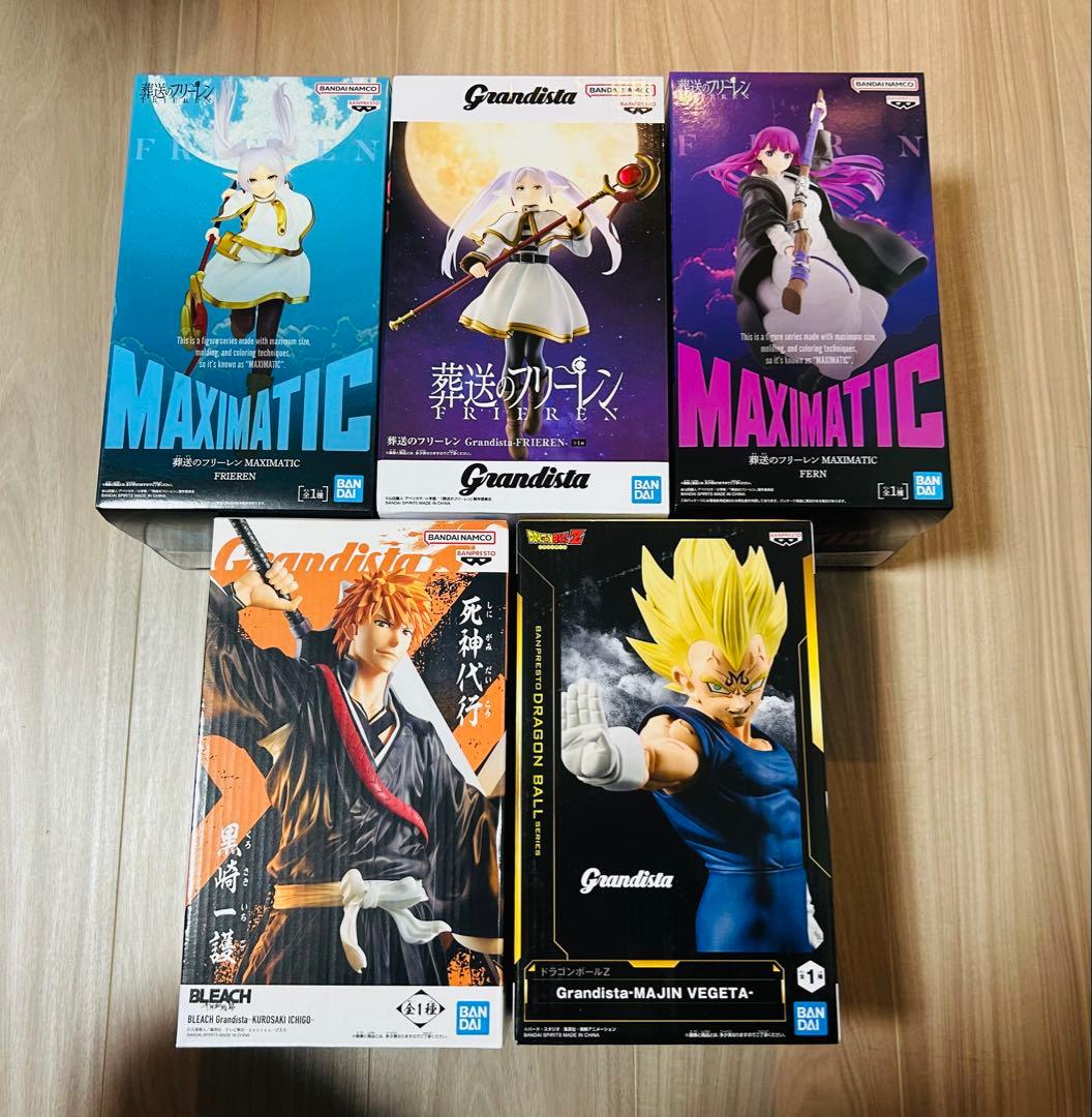 プライズフィギュア まとめ売りセット 5体 - メルカリ