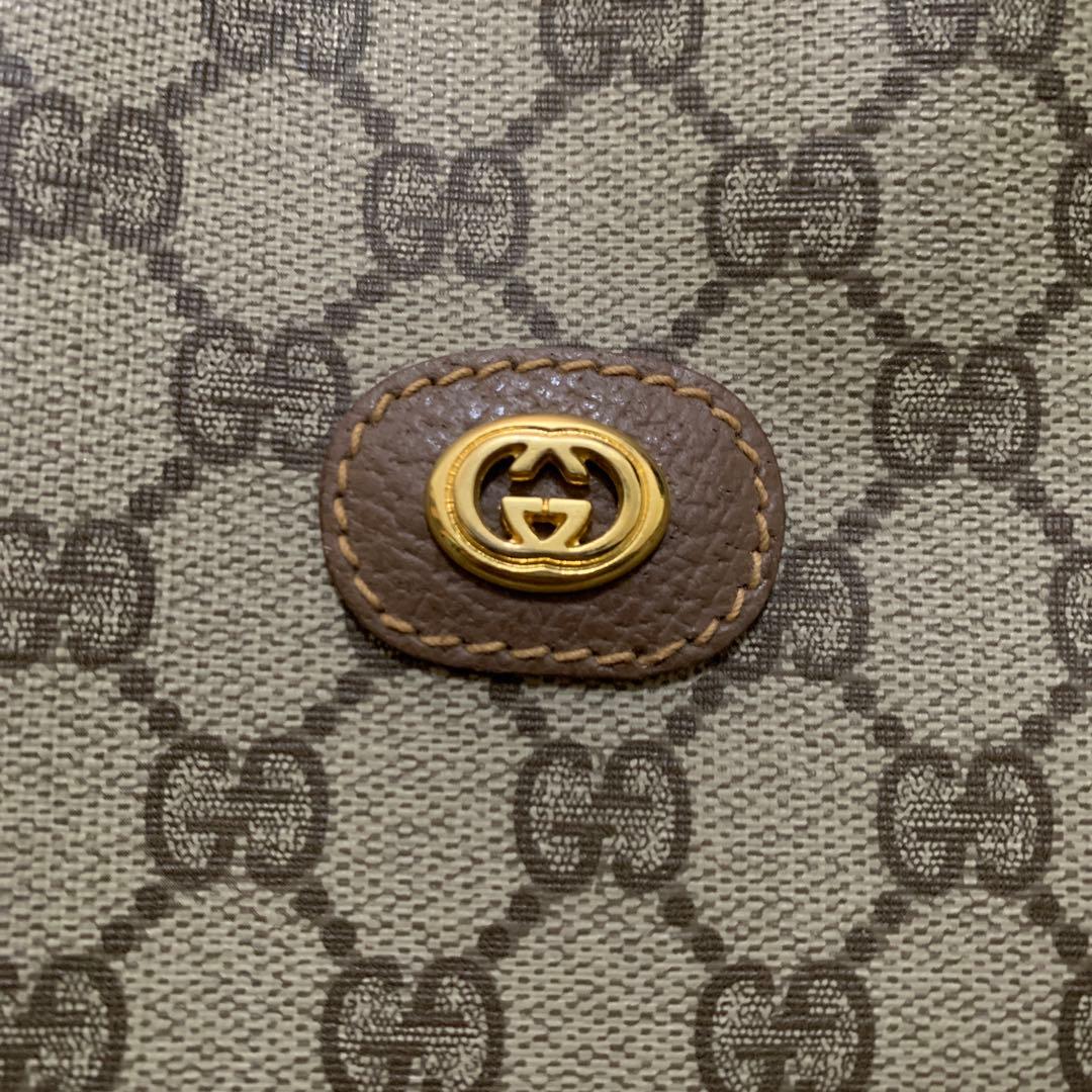 GUCCI GGパターン ボストンバッグ ヴィンテージ