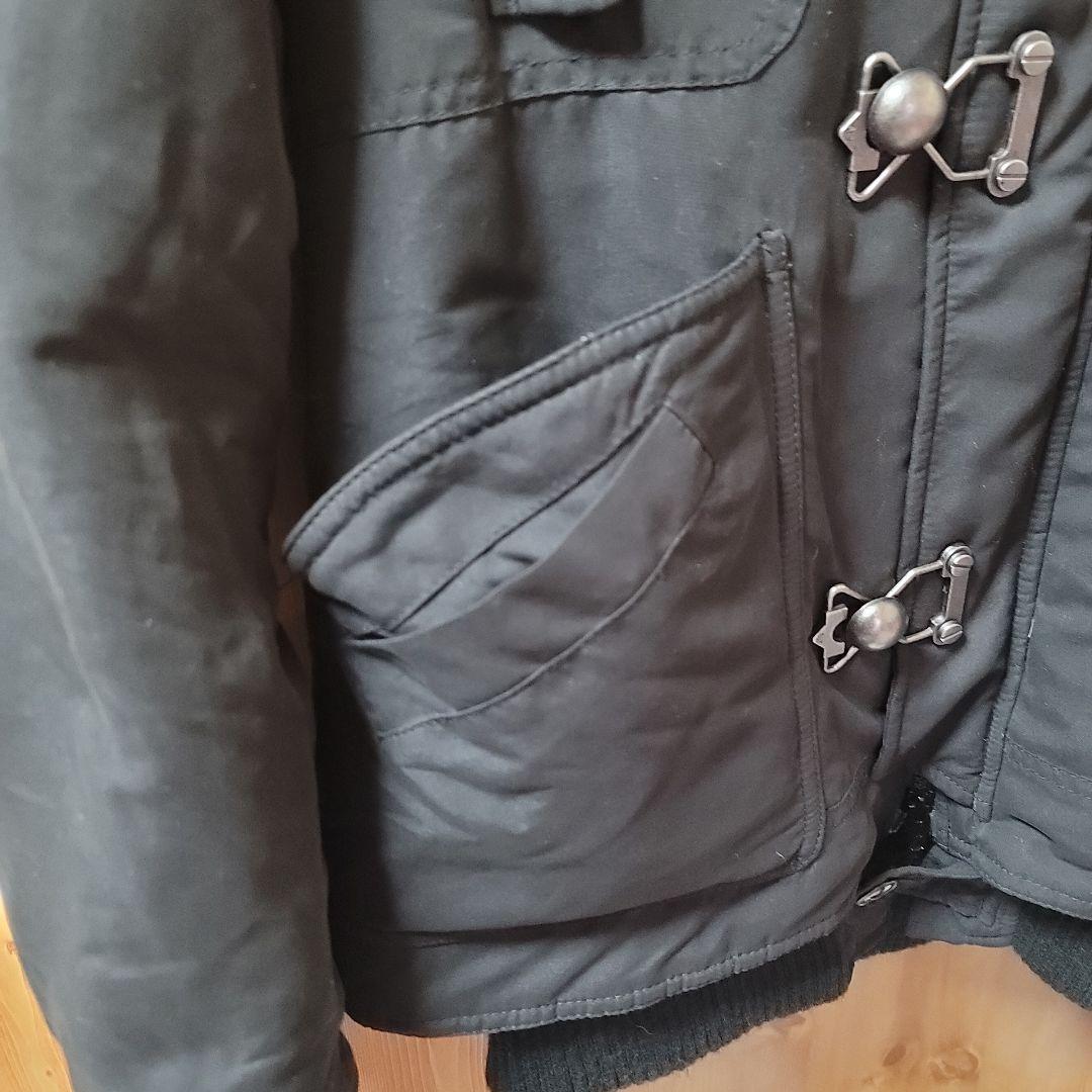 SLY スライ ブラックファー付きモッズコート レディース S サイズ