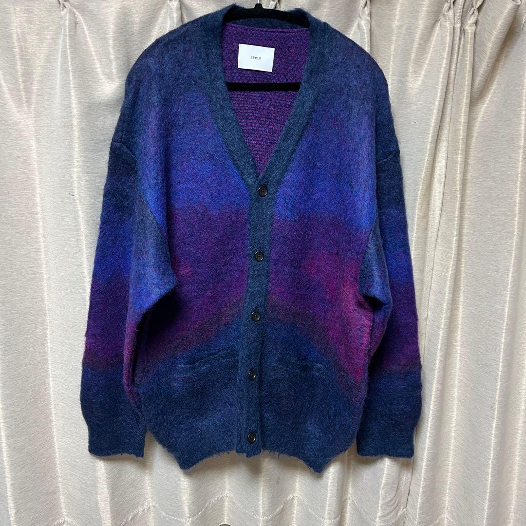 stein グラデーションモヘアカーディガン オーバーサイズ　23aw stein（シュタイン）2022AW 22AW OVERSIZED GRADATION MOHAIR CARDIGAN
