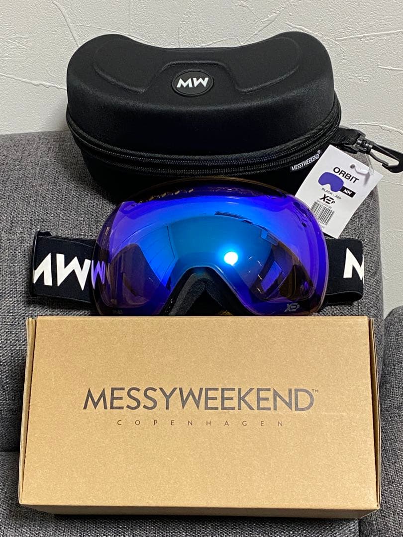 MESSYWEEKEND ORBIT ブラック・XEP ゴーグル - メルカリ