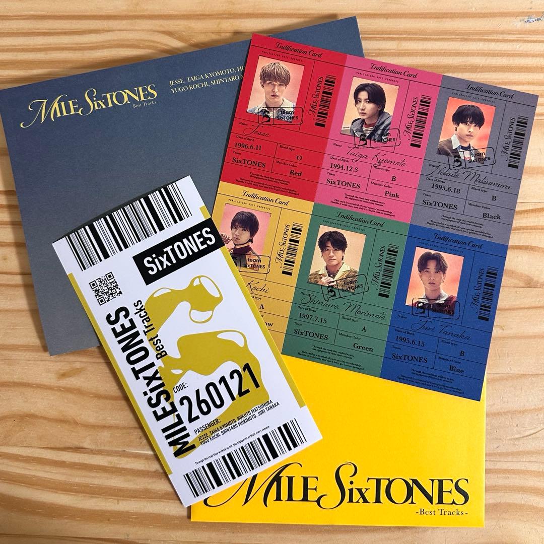 特典付:MILESixTONES -Best Tracks-3形態セット