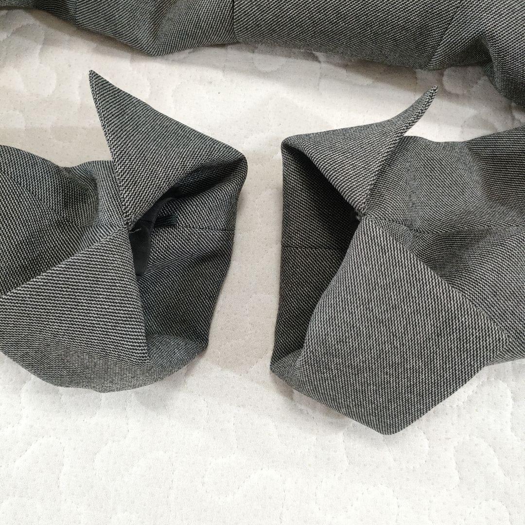 美品✨LES MUSE セットアップ ツーパンツ ノーカラージャケット グレー