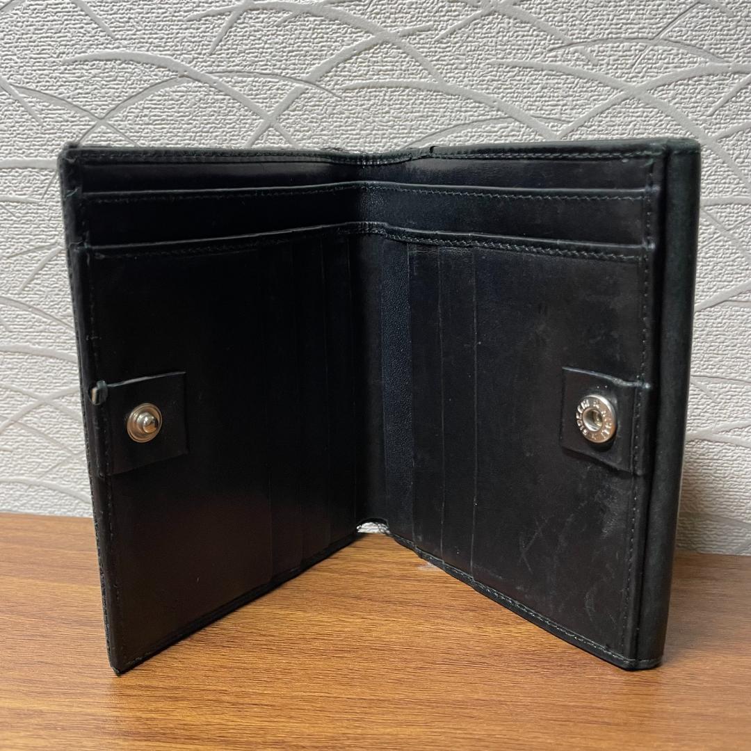 箱付き】GUCCI グッチ GGキャンバス 二つ折り財布 黒 正規品 - メルカリ