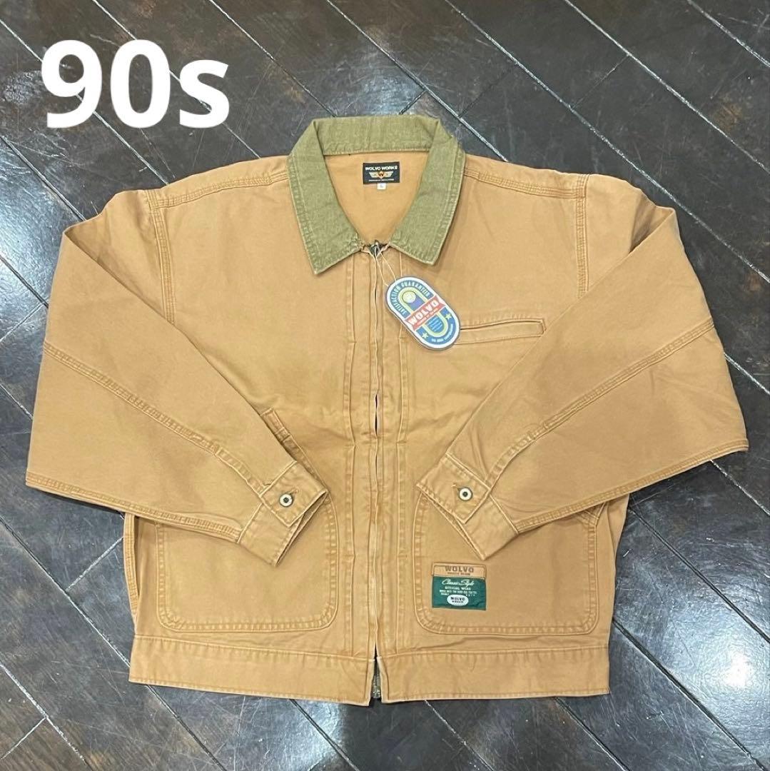 90s WOLVO WORKS ワークジャケット - メルカリ