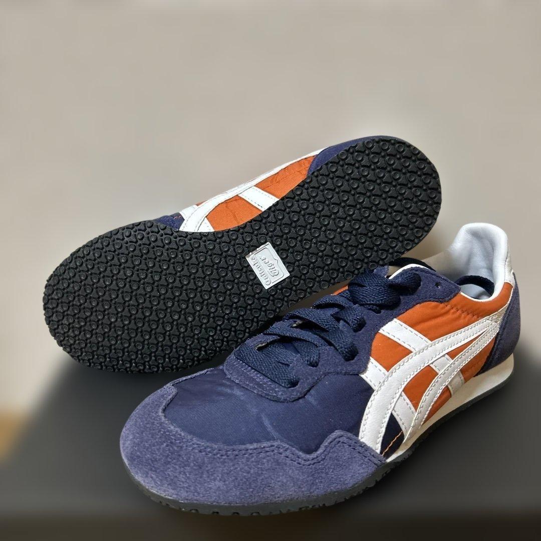 オニツカタイガー セラーノ PEACOAT/WHITE ピ－コート 23.0cm