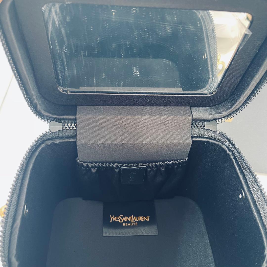 新品 イヴサンローラン バニティポーチ YSL メイクボックス ショルダー