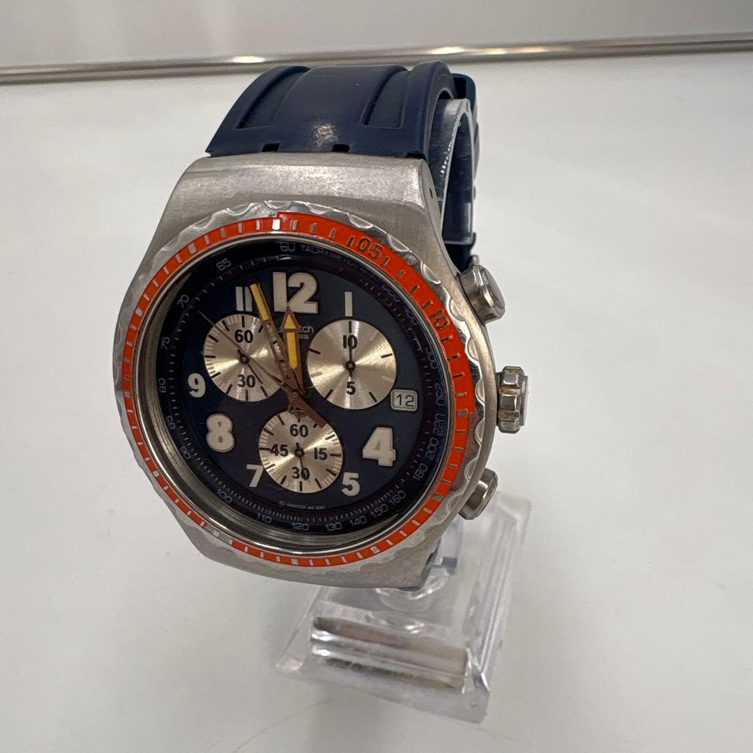 【稼働品】00s Swatch アイロニー クロノグラフ ヴィンテージ 希少 限定特価品 ヴィンテージ/稼働]Swatch スウォッチ IRONY アイロニー