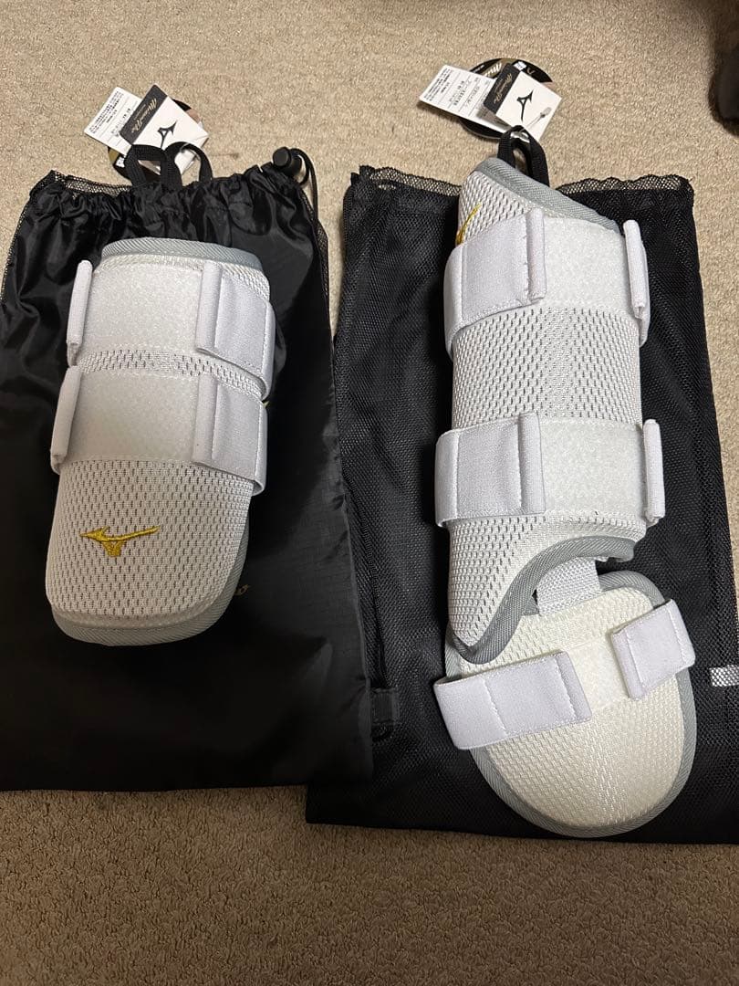 Mizuno エルボーガード　フットガード Mizuno Pro 野球 エルボーガード フットガード セット ミズノプロ 高校