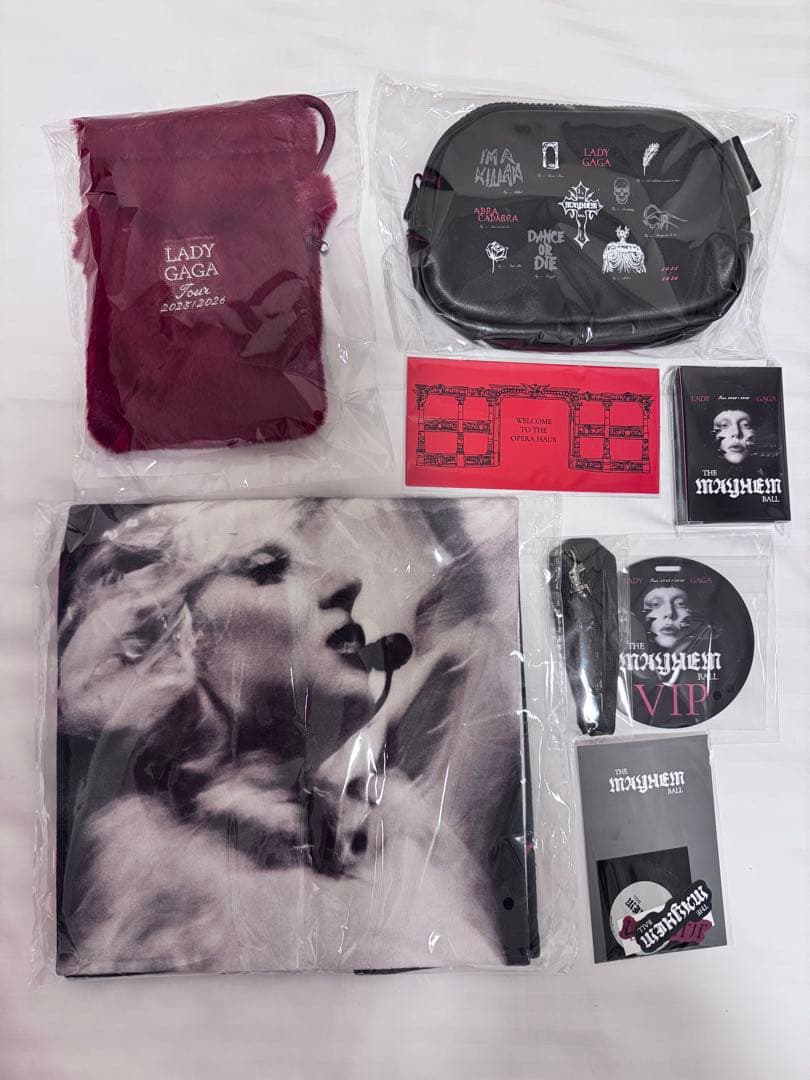 LADY GAGA VIP GOLD グッズ フルセット ゴールド ガガ - メルカリ