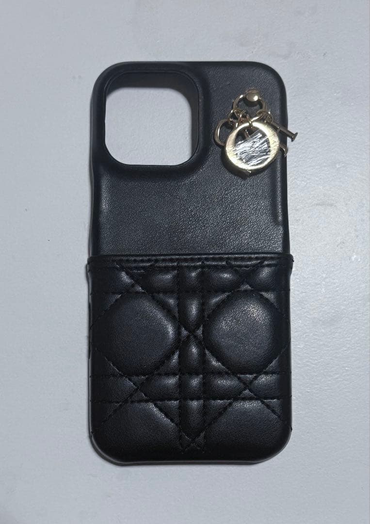 Dior iPhoneケース iPhone16promax 黒 iphone16 ケース ディオール パロディ dior風 iPhoneケース ブランド