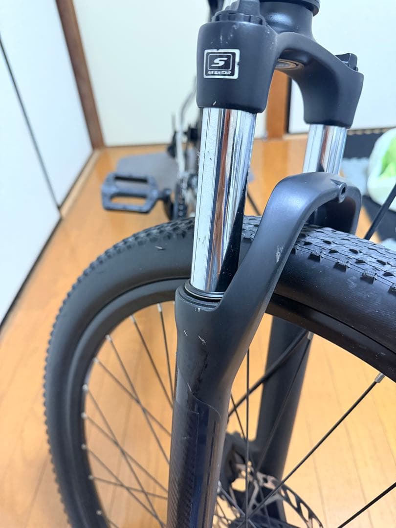 GIANT マウンテンバイク ホワイト local pick up only - メルカリ