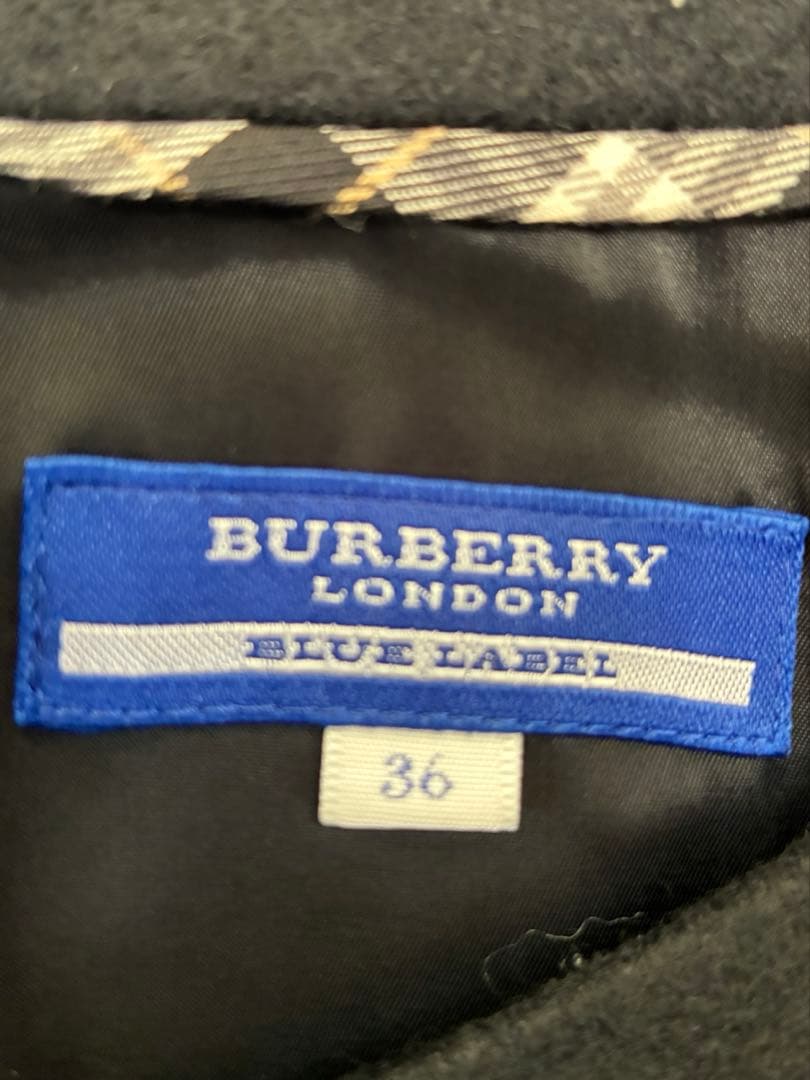 12/21まで掲載】バーバリーブルーレーベル ワンピース ノバチェック36