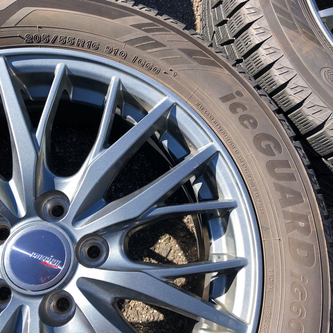 3パック 205/55R16 スタッドレス Weds（ラブリオン）RM01 車・バイク