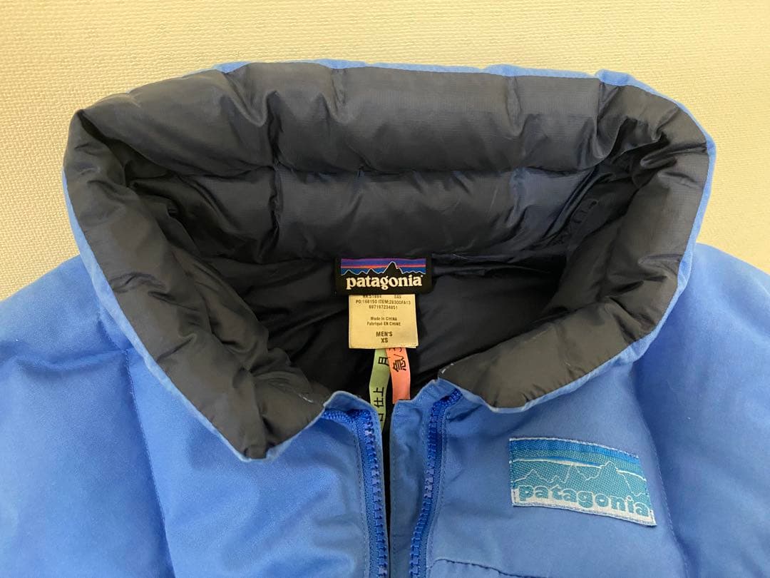クリーニング済】パタゴニア ダウンジャケットXS 40周年レガシー
